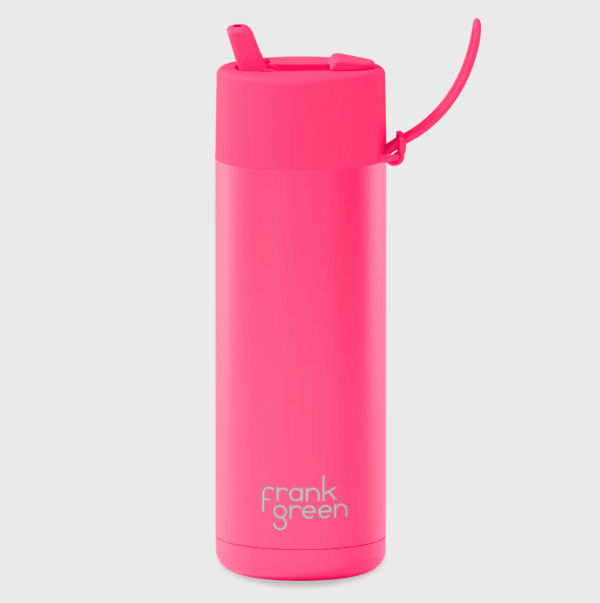 Neon Pink Reusable Bottle, 20oz.